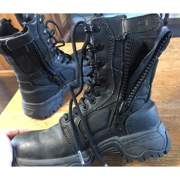 Propper Men's Series 200 6" Side Zip Boots Black US Men's 5W Women's 7W - Picture 11 of 14